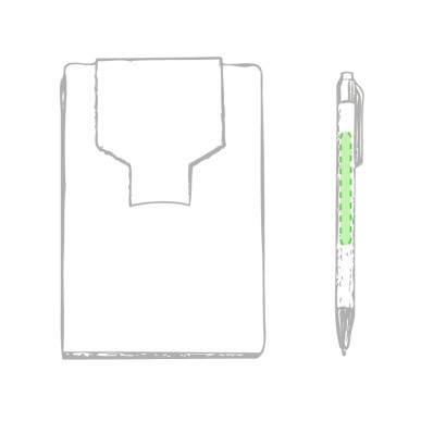 Cravis - 70 Blätter Notizblock. 25 Haftnotizen 7,6 x 9 cm. 25 Haftnoti