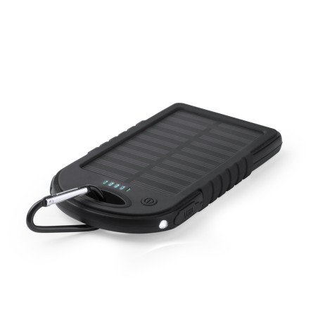 Lenard - 1 Led Blinkende. 4000 mAh. Solarladung. 2 USB Ausgänge. Micro