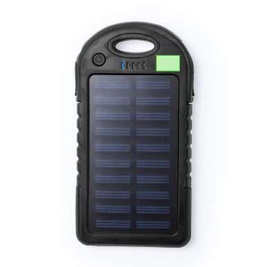 Lenard - 1 Led Blinkende. 4000 mAh. Solarladung. 2 USB Ausgänge. Micro
