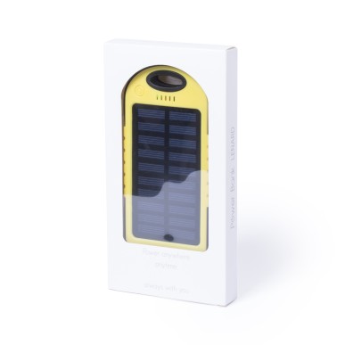 Lenard - 1 Led Blinkende. 4000 mAh. Solarladung. 2 USB Ausgänge. Micro