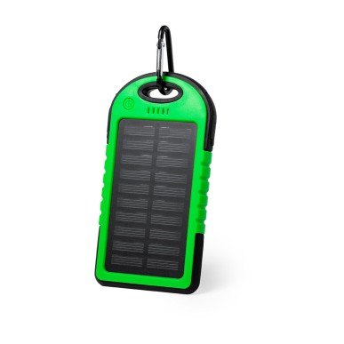 Lenard - 1 Led Blinkende. 4000 mAh. Solarladung. 2 USB Ausgänge. Micro