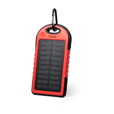 Lenard - 1 Led Blinkende. 4000 mAh. Solarladung. 2 USB Ausgänge. Micro