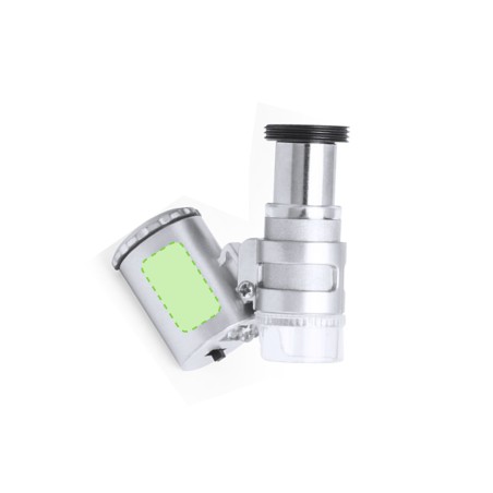 Dicson 60X - 2 Leds. Ultraviolettes Licht. Knopfzellen Inklusive. Polyester Etui | ABS/ Metall