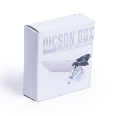 Dicson 60X - 2 Leds. Ultraviolettes Licht. Knopfzellen Inklusive. Poly