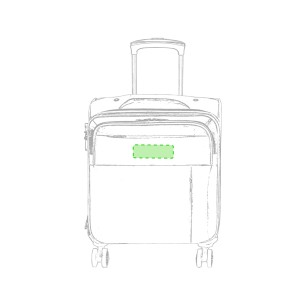 Zoidel - 8 Drehende Räder. Gepolsterte Laptoptasche. Sicherheitsverschluss | Nylon