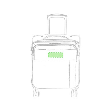 Zoidel - 8 Drehende Räder. Gepolsterte Laptoptasche. Sicherheitsversch