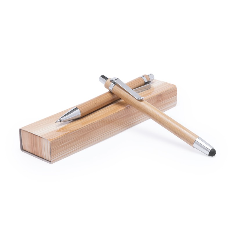 Heleon - Kugelschreiber Jumbo Mine. Bleistift: Minen 0,7 mm Inklusive | Bambus