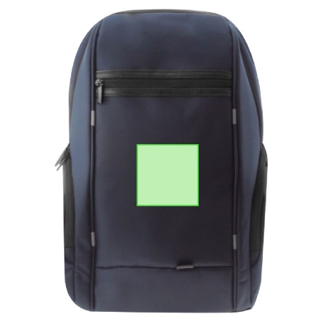 Zircan - USB Anschluss. Gepolsterte Laptoptasche. Gepolsterter Rücken und Schultergurte | Nylon