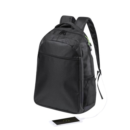 Halnok - USB Anschluss. Gepolsterte Laptoptasche und Tablet. Gepolster