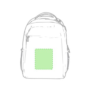 Halnok - USB Anschluss. Gepolsterte Laptoptasche und Tablet. Gepolsterter Rücken und Schultergurte | Polyester 600D