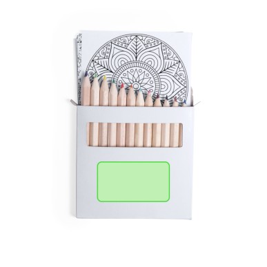 Boltex - 12 Stifte und 12 Seiten Inklusive | Pappe