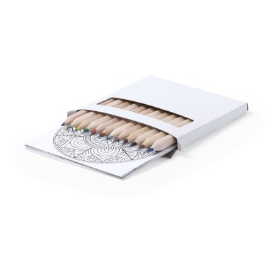 Boltex - 12 Stifte und 12 Seiten Inklusive | Pappe