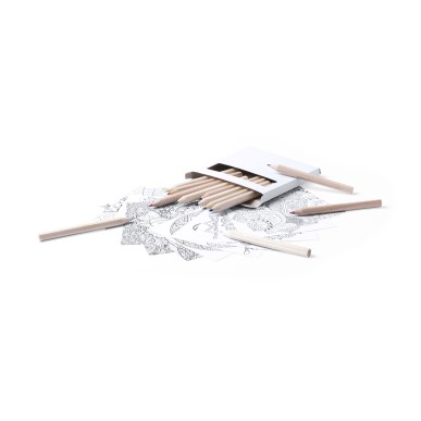 Boltex - 12 Stifte und 12 Seiten Inklusive | Pappe