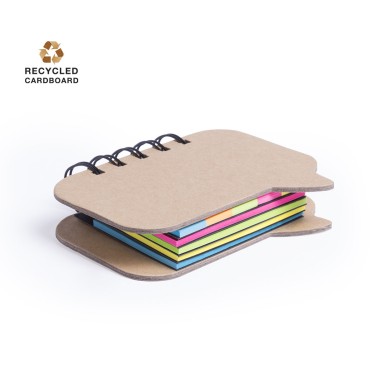 Lazza - 100 Haftnotizen 5,1 x 7,5 cm. 125 Mini Haftnotizen 1,5 x 5,1 c