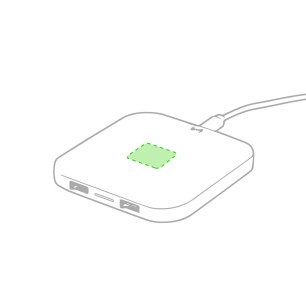 Donson - Drahtlos 10W. 2 USB Ausgänge