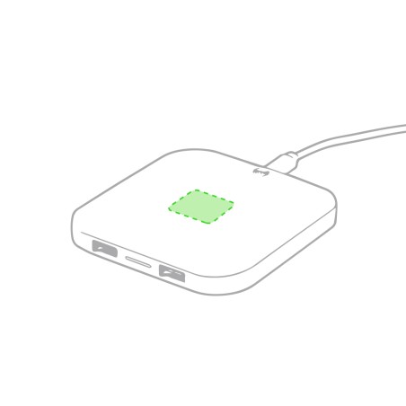 Donson - Drahtlos 10W. 2 USB Ausgänge