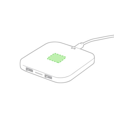 Donson - Drahtlos 10W. 2 USB Ausgänge