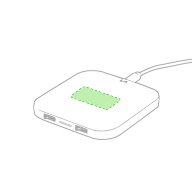 Donson - Drahtlos 10W. 2 USB Ausgänge