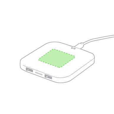 Donson - Drahtlos 10W. 2 USB Ausgänge