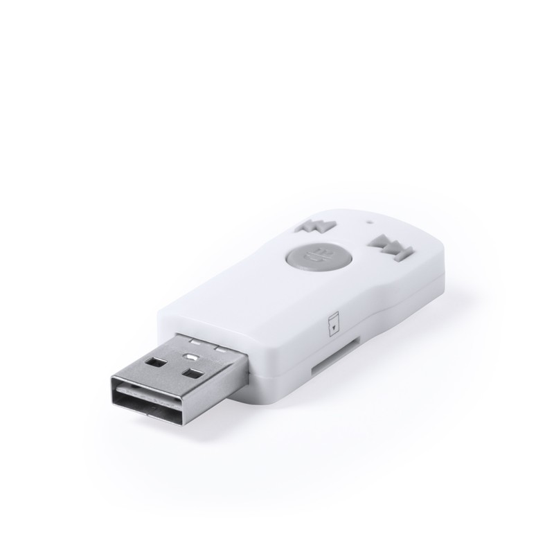 Domky - Bluetooth Anschluss. 3,5 mm Klinkenstecker. USB Anschluss. Ausziehbares Kabel
