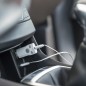 Domky - Bluetooth Anschluss. 3,5 mm Klinkenstecker. USB Anschluss. Ausziehbares Kabel