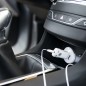 Domky - Bluetooth Anschluss. 3,5 mm Klinkenstecker. USB Anschluss. Ausziehbares Kabel