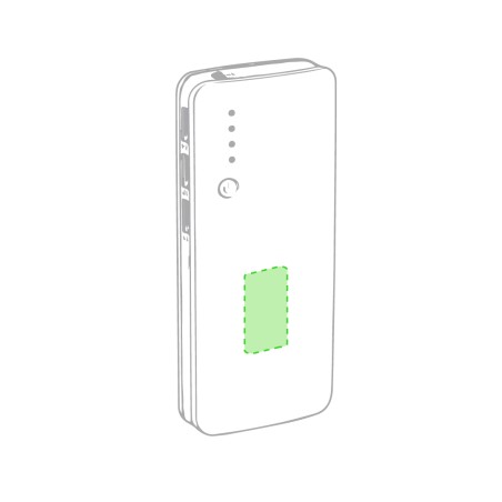 Kaprin - 1 Led. 10000 mAh. 3 USB Ausgänge. Micro USB Eingang. Kabel Nicht im Lieferumfang