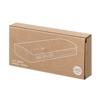 Kaprin - 1 Led. 10000 mAh. 3 Sorties USB. Entrée Micro USB. Câble Non 