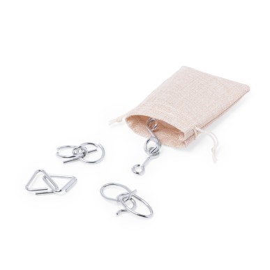 Facon - 4 Spiele. Polyester Etui | Metall