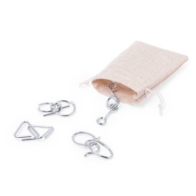 Facon - 4 Spiele. Polyester Etui | Metall