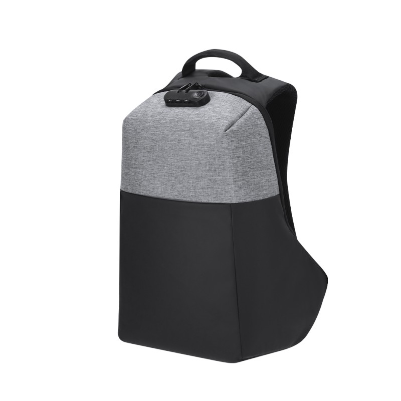 Ranley - USB Anschluss. Gepolsterte Laptoptasche und Tablet. Gepolsterter Rücken und Schultergurte. Sicherheitsverschluss | Poly