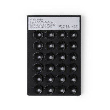 Privek - 2000 mAh. USB Ausgang. Micro USB Eingang. Kabel Nicht im Lief