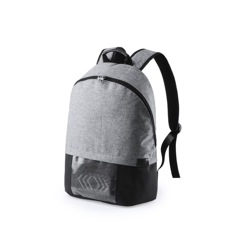 Halton - Blinkendes Led Lichter. Gepolsterte Laptoptasche. Gepolsterter Rücken und Schultergurte. Anschluss USB | Polyester 600D