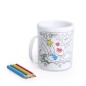 Fesient - 320 ml. 4 Crayons et 4 Feuilles Incluse | PS/PP Fesient - 320 ml. 4 Crayons et 4 Feuilles Incluse | PS/PP