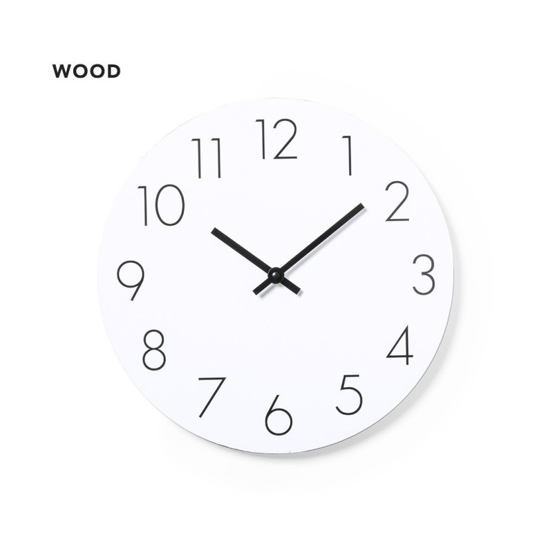 Wanduhr  avec impression publicitaire Kajim Wanduhr  avec impression publicitaire Kajim