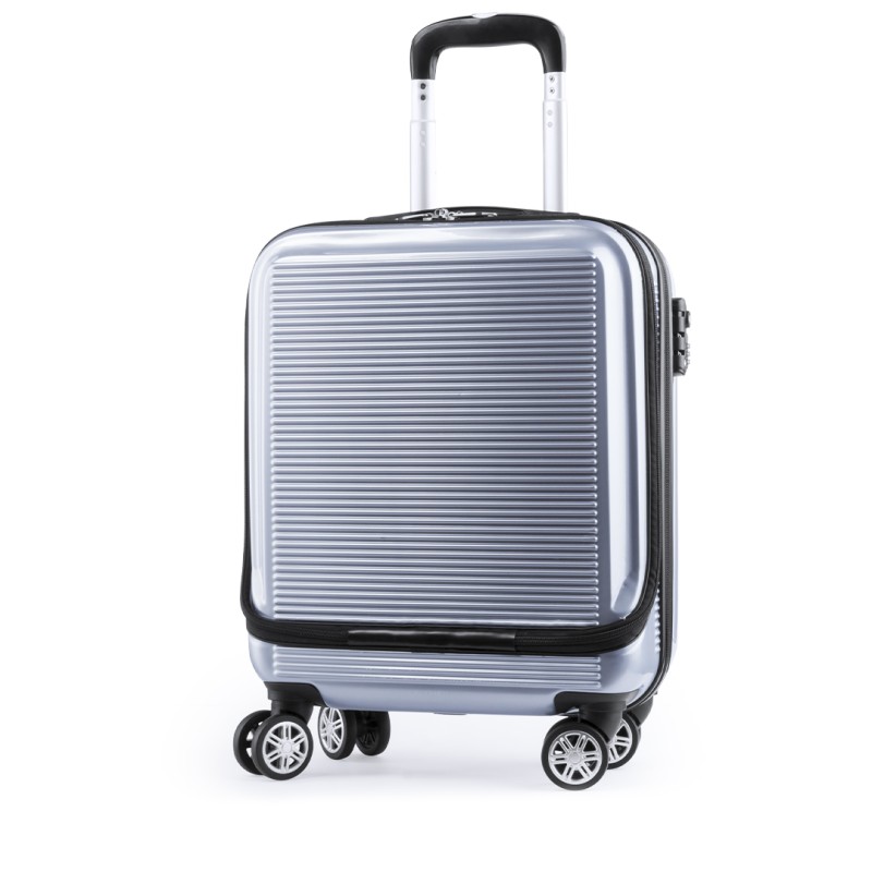 Kleintor - Rigide. 8 Roues Tournantes. Pochette Rembourrée pour Portable. Fermeture Sécurité TSA | ABS