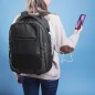 Haltrix - Connexion USB. Pochette Rembourrée pour Portable. Bretelles Rembourrées | Polyester 300D