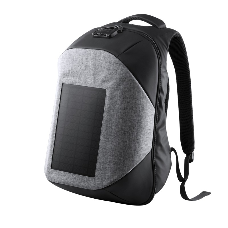 Koneit - Sonnenkollektor 6,5W. USB Anschluss. Gepolsterte Laptoptasche und Tablet. Gepolsterter Rücken und Schultergurte. Sicher Koneit - Sonnenkollektor 6,5W. USB Anschluss. Gepolsterte Laptoptasche und Tablet. Gepolsterter Rücken und Schultergurte. Sicher