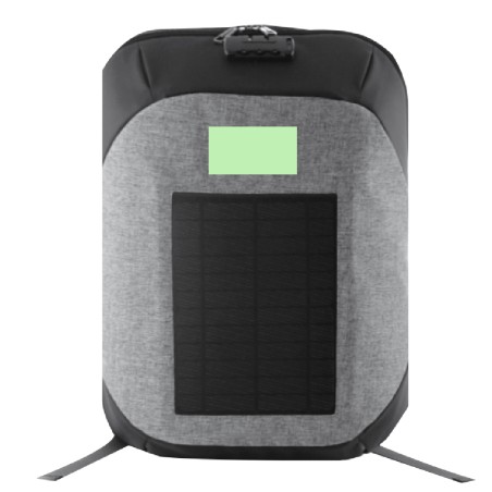 Koneit - Panneau Solaire 6,5W. Connexion USB. Pochette Rembourrée pour Portable et Tablette. Dos et Bretelles Rembourrées. Ferme