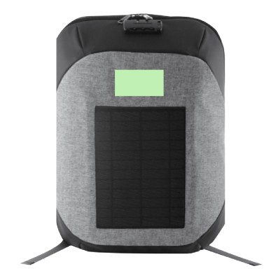 Koneit - Sonnenkollektor 6,5W. USB Anschluss. Gepolsterte Laptoptasche