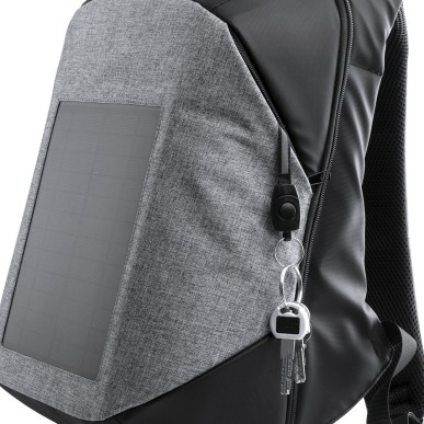 Koneit - Sonnenkollektor 6,5W. USB Anschluss. Gepolsterte Laptoptasche