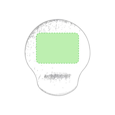 Minet - Gepolsterte Palmrest. Rutschfest | Polyester/ Gummi