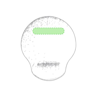 Minet - Gepolsterte Palmrest. Rutschfest | Polyester/ Gummi