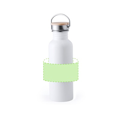 Tulman - 800 ml | Rostfreier Stahl/ Bambus