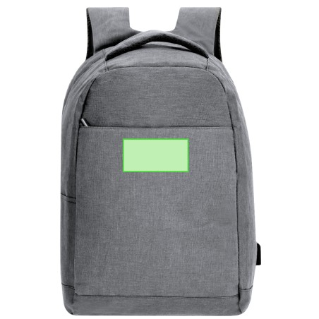 Vectom - USB Anschluss. Gepolsterte Laptoptasche und Tablet. Gepolsterter Rücken und Schultergurte | Polyester 300D