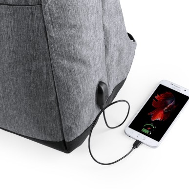 Vectom - USB Anschluss. Gepolsterte Laptoptasche und Tablet. Gepolster