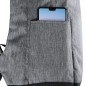 Vectom - USB Anschluss. Gepolsterte Laptoptasche und Tablet. Gepolsterter Rücken und Schultergurte | Polyester 300D