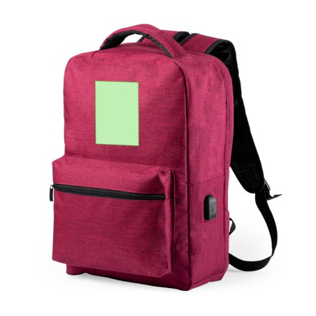 Komplete - Poche avec Protecteur RFID. Connexion USB. Pochette Rembourrée pour Portable et Tablette. Dos et Bretelles Rembourrée