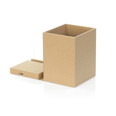 Sondur - Drahtlos Ladegerät 5W. 2 Hubs. USB 2.0 | Reclycling Pappe