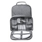 Kazor - 12 Stück. 2 Personen. Gepolsterter Rücken und Schultergurte | Polyester 600D RPET/ PEVA